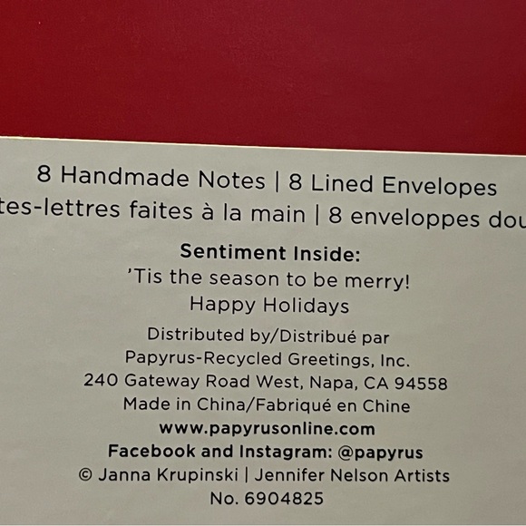 Papyrus Holiday Trio Of Holiday Of Papyrus Cards 3 Cards Total Poshmark